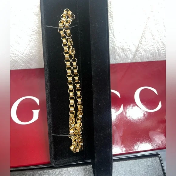 GIVENCHY ROLO LINK NECKLACE - Picture 9 of 13